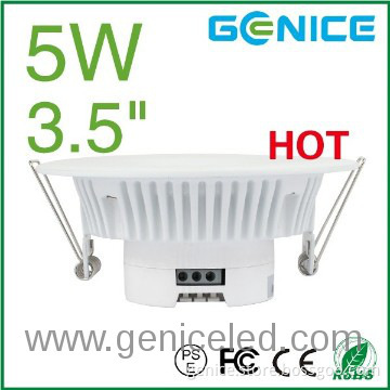2014 NEW design 3.5 inches 5W LED downlight China supplier
